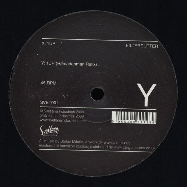 Filtercutter - 1UP - Vinyl Record 12" image 1