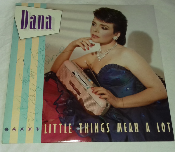 Dana - Little Things Mean A Lot - Used Vinyl Record 7" image 1