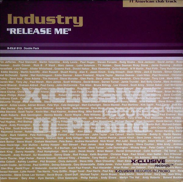 Industry - Release Me - Used Vinyl Record 12" image 1