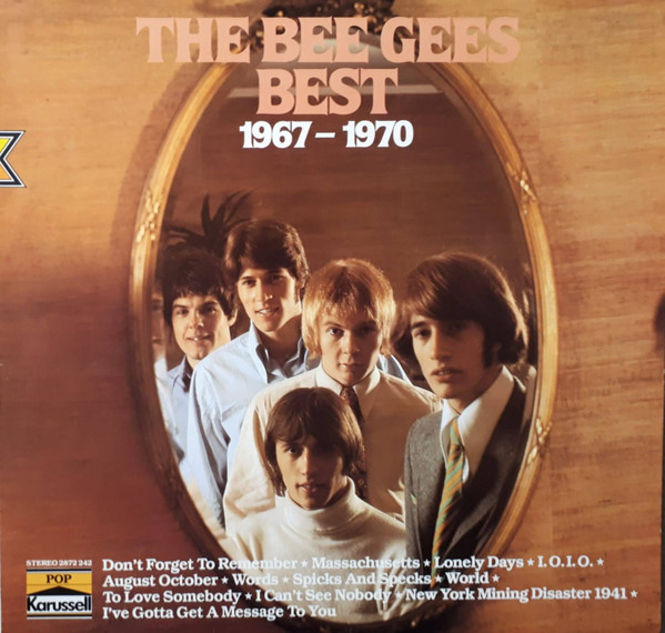 Bee Gees - Massachusettes -  Best 1967 - 1970 - Used Vinyl Record image 1