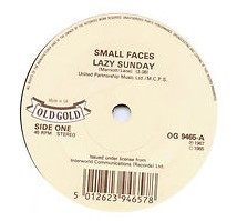 Small Faces - Lazy Sunday - Used Vinyl Record 7" image 1