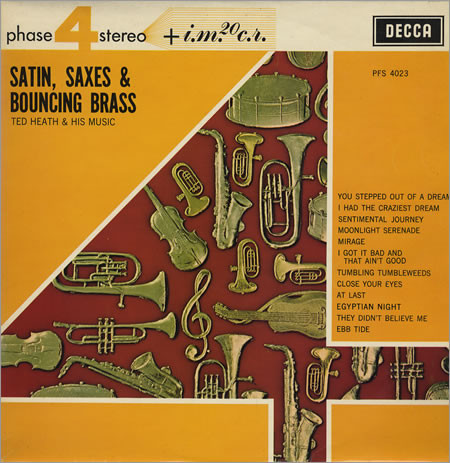 Ted Heath And His Mu - Satin, Saxes & Bouncing Brass - Used Vinyl Rec image 1