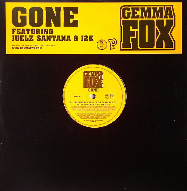 Gemma Fox - Gone - Used Vinyl Record 12" image 1