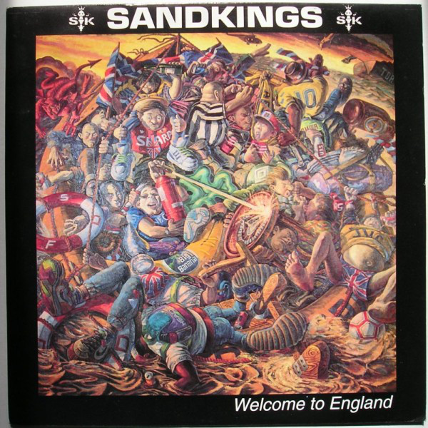 Sandkings - Welcome To England - Used Vinyl Record image 1