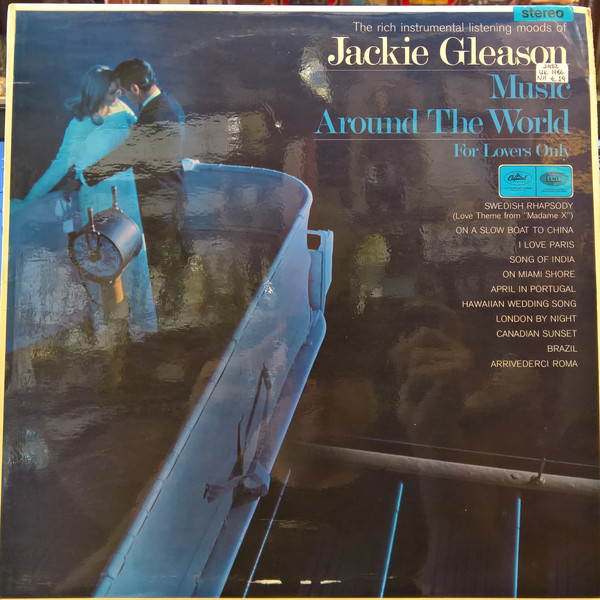 Jackie Gleason - Music Around The World For Lovers Only - Used Vinyl Re image 1