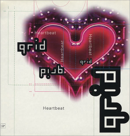 Grid - Heartbeat - Used Vinyl Record 12" image 1