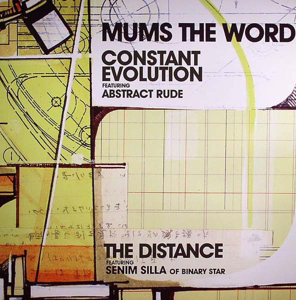 Mum's The Word - Constant Evolution / The Distance - Used Vinyl Recor image 1