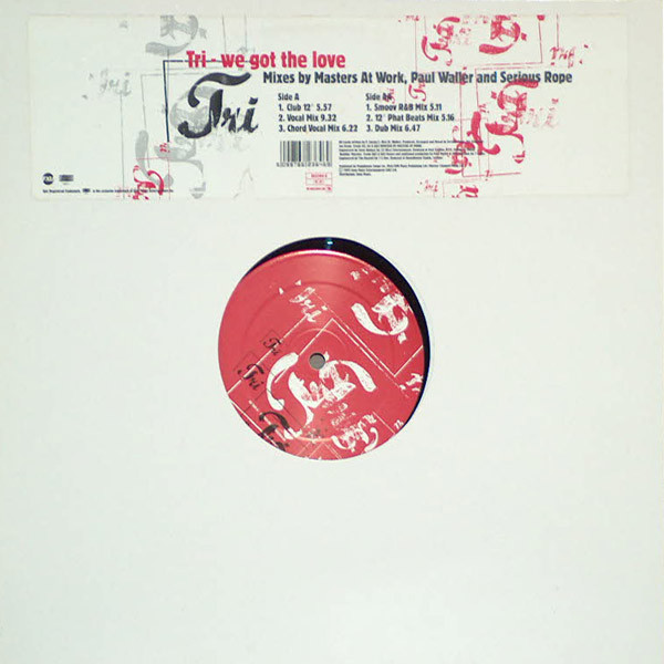 Tri - We Got The Love - Used Vinyl Record 12" image 1
