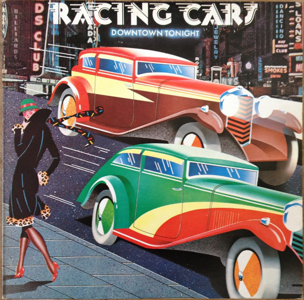 Racing Cars - Downtown Tonight - Used Vinyl Record image 1