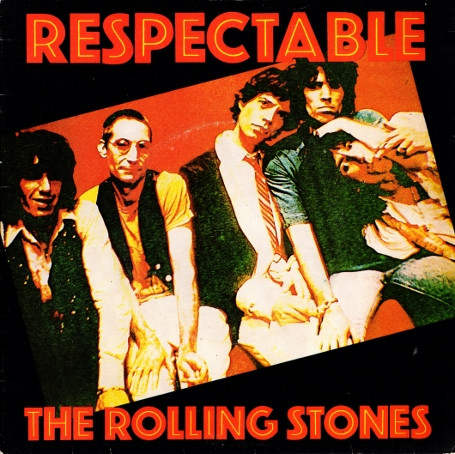 Rolling Stones - Respectable - Used Vinyl Record 7" image 1