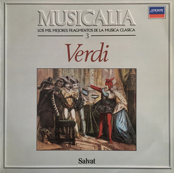 Various - Musicalia 3. Verdi - Used Vinyl Record image 1