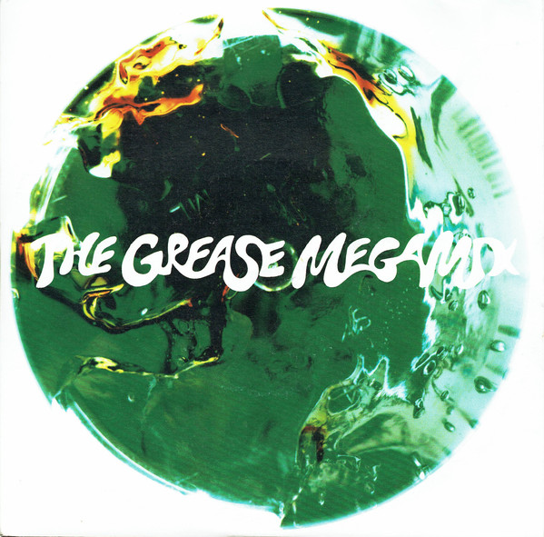 John Travolta - Grease Megamix - Used Vinyl Record 7" image 1