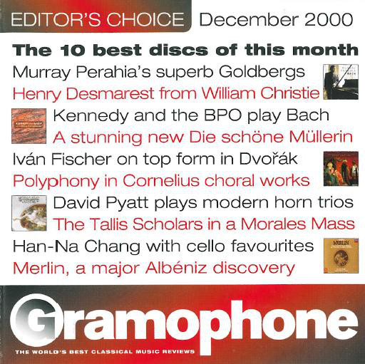 Various - Gramophone Editor's Choice: December 2000 - CD image 1