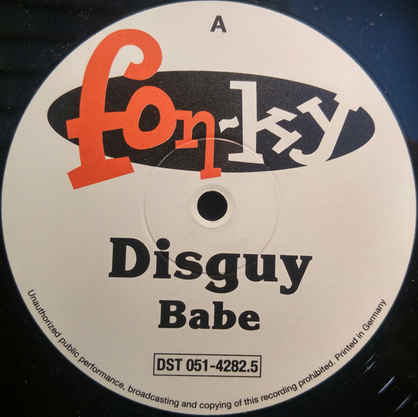 Disguy - Babe - Used Vinyl Record 12" image 1