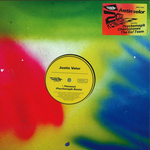Justin Velor - 2013 Remixes - Vinyl Record 12" image 1