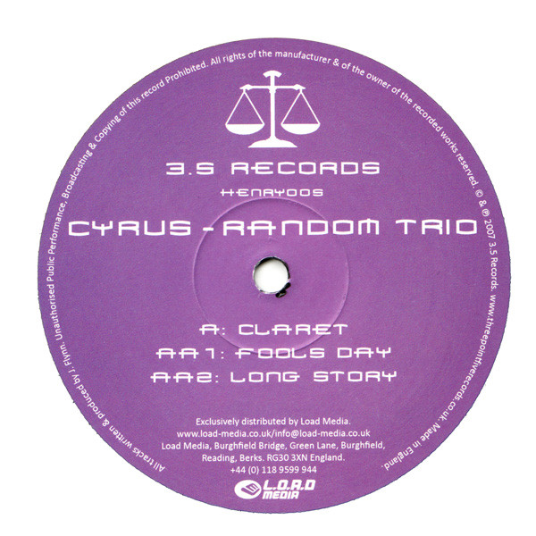 Cyrus - Claret - Vinyl Record 12" image 1