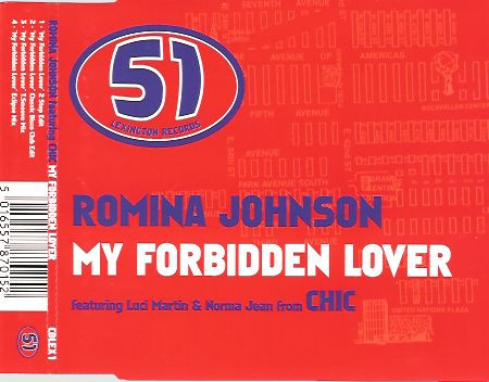 Romina Johnson - My Forbidden Lover - Used CD image 1