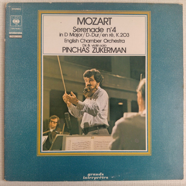 Wolfgang Amadeus Moz - Serenade N° 4 In D Major / D-Dur / En Re, K.2 image 1