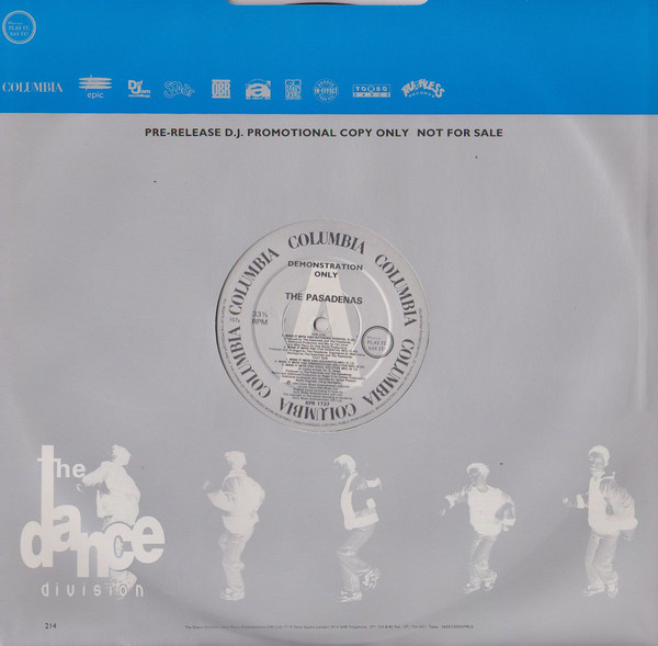 Pasadenas - Make It With You - Used Vinyl Record 12" image 1