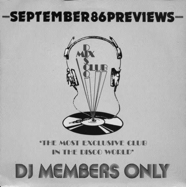 Various - September 86 Previews - Used Vinyl Record image 1