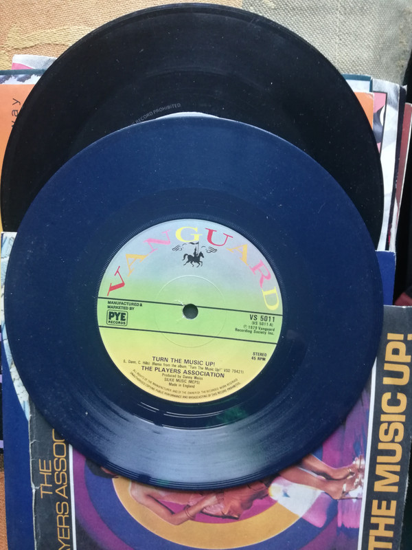 Players Association - Turn The Music Up! - Used Vinyl Record 7" image 1