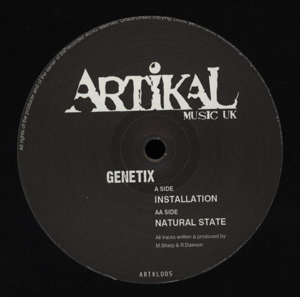 Genetix - Installation / Natural State - Vinyl Record 12" image 1