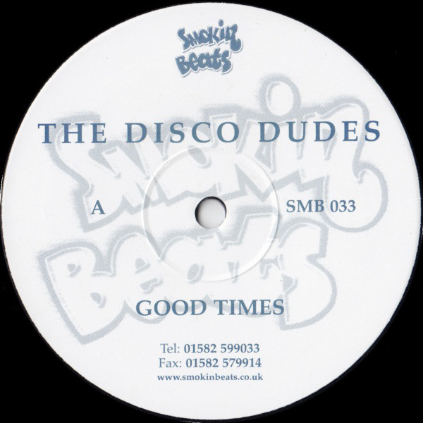 Disco Dudes - Good Times / Lov'in - Used Vinyl Record 12" image 1