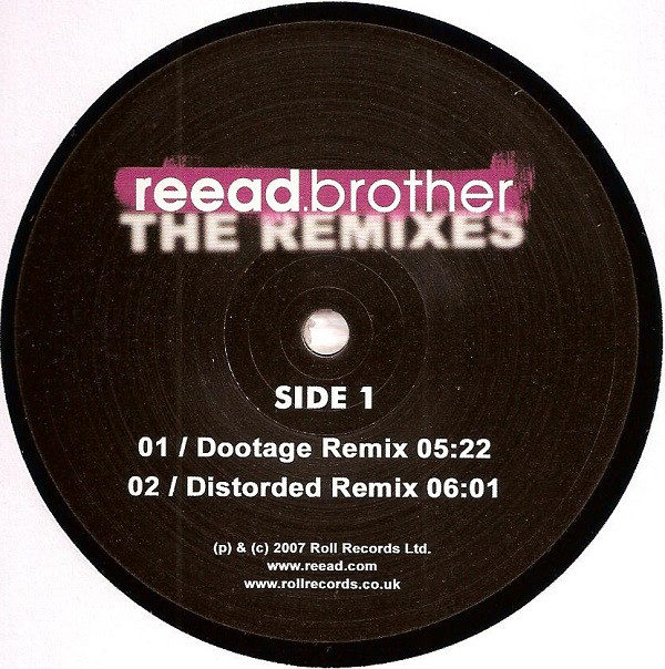Reead - Brother The Remixes - Used Vinyl Record 12" image 1