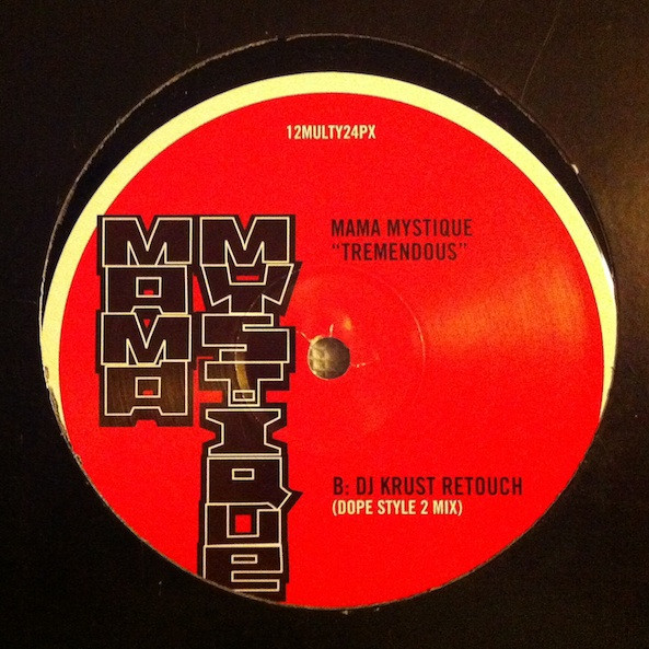 Mama Mystique - Tremendous (DJ Krust Remixes) - Used Vinyl Re image 1