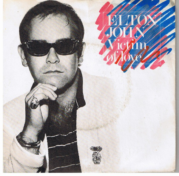 Elton John - Victim Of Love - Used Vinyl Record 7" image 1