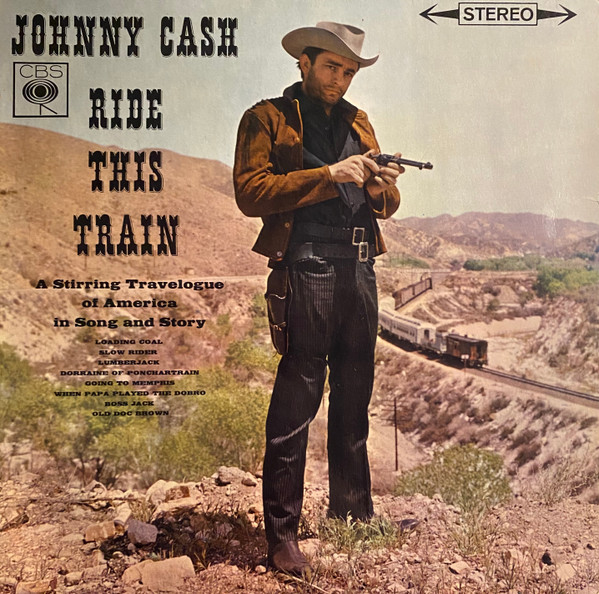 Johnny Cash - Ride This Train - Used Vinyl Record image 1