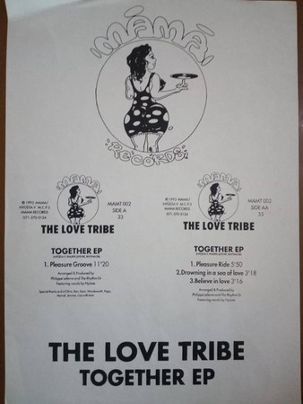 Love Tribe - Together EP - Used Vinyl Record 12" image 1