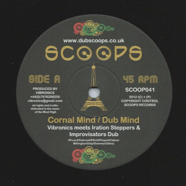 Vibronics - Cornal Mind / Love & Pray - Vinyl Record 10" image 1