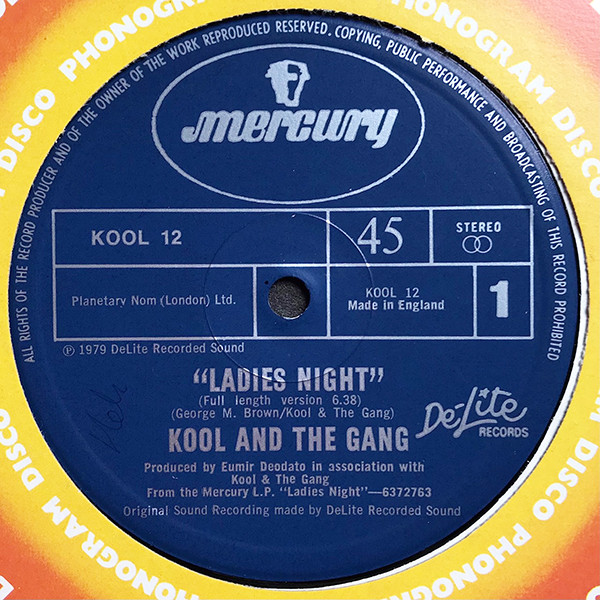 Kool & The Gang - Ladies Night - Used Vinyl Record 12" image 1