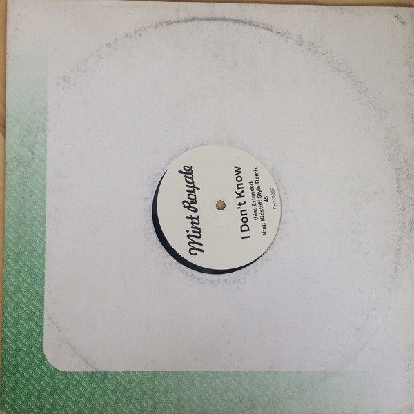 Mint Royale - I Don't Know - Used Vinyl Record 12" image 1
