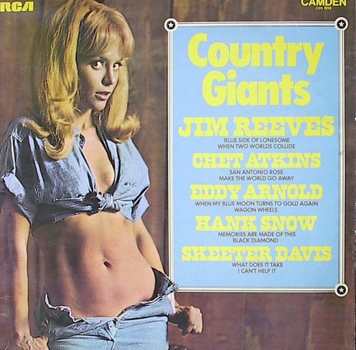 Various - Country Giants - Used Vinyl Record image 1
