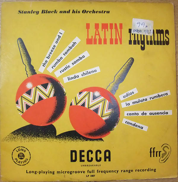 Stanley Black & His - Latin Rhythms - Used Vinyl Record image 1