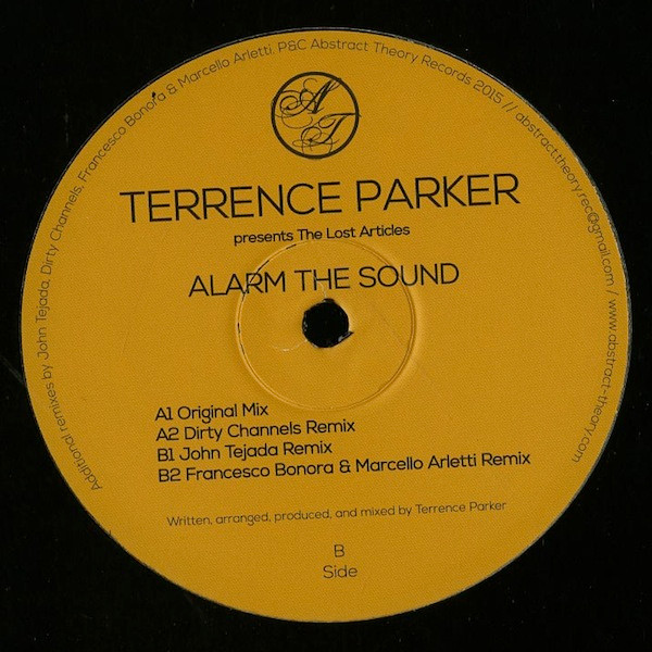 Terrence Parker - Alarm The Sound - Vinyl Record 12" image 1