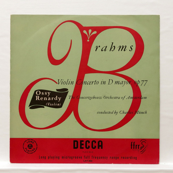 Johannes Brahms - Concerto in D Major for Violin and Orchestra - Used V image 1