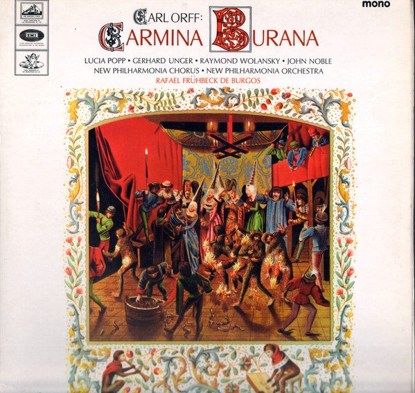 Carl Orff - Carmina Burana, Cantiones Profanae - Used Vinyl Record image 1