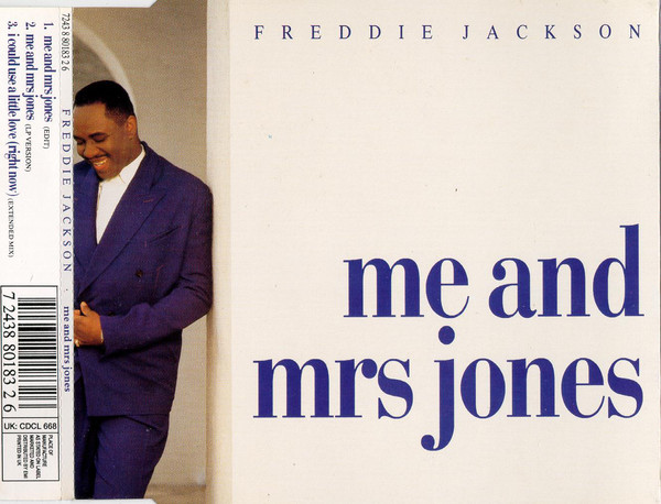 Freddie Jackson - Me And Mrs Jones - Used CD image 1