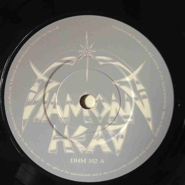 Diamond Head - In The Heat Of The Night - Used Vinyl Record 7" image 1