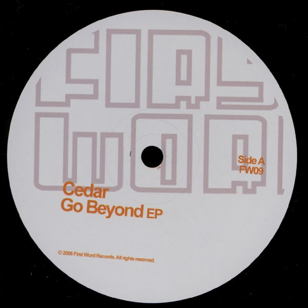 Cedar - Go Beyond EP - Vinyl Record 12" image 1