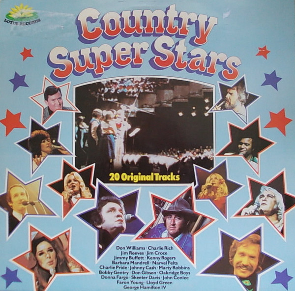 Various - Country Super Stars - Used Vinyl Record image 1