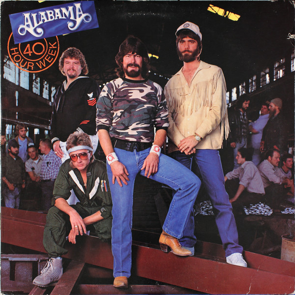 Alabama - 40 Hour Week - Used Vinyl Record image 1