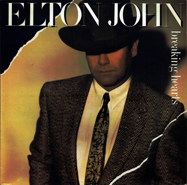 Elton John - Breaking Hearts - Used Vinyl Record image 1