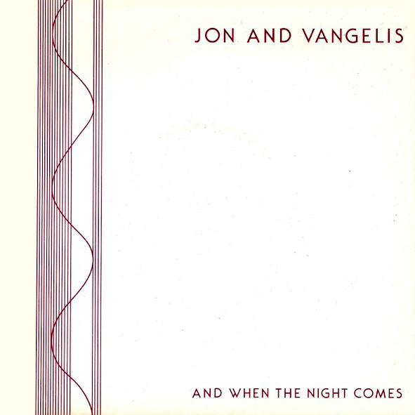 Jon & Vangelis - And When The Night Comes - Used Vinyl Record 7" image 1