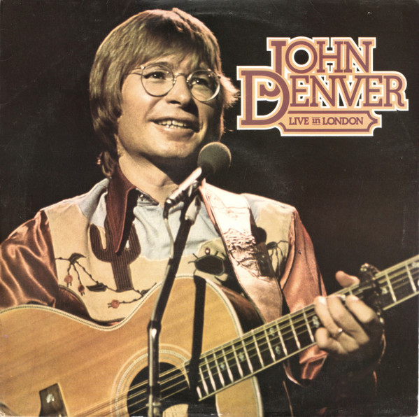 John Denver - Live In London - Used Vinyl Record image 1