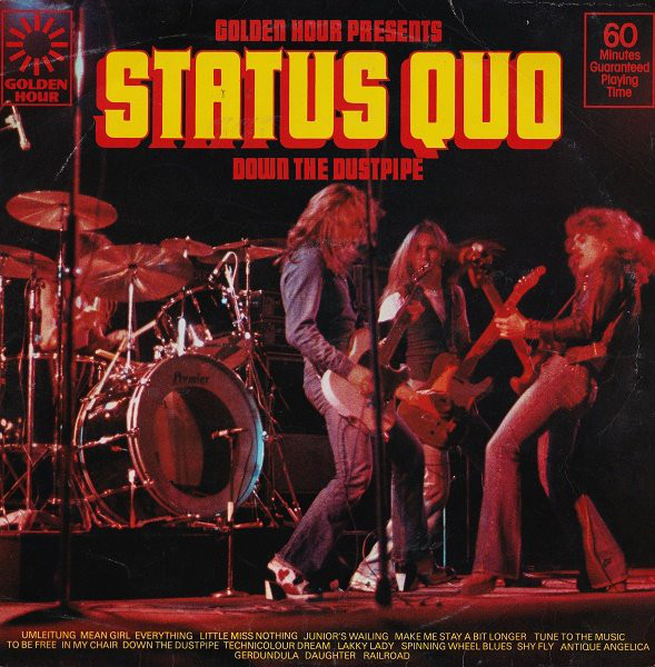 Status Quo - - Down The Dustpipe - Used Vinyl Record image 1
