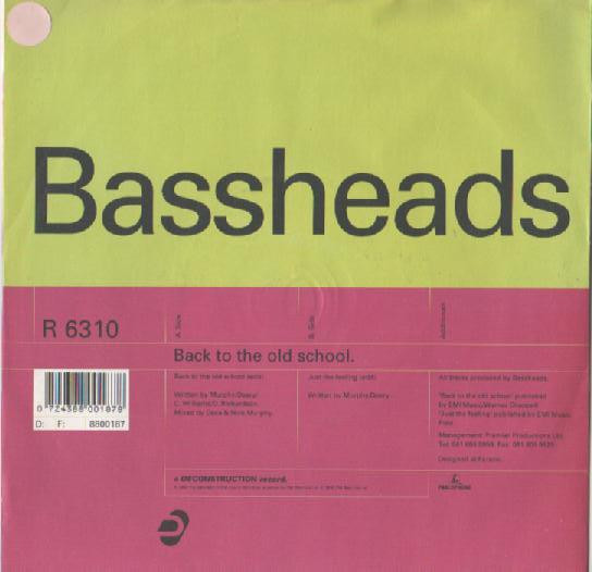 Bassheads - Back To The Old School - Used Vinyl Record 7" image 1